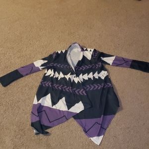 NWOT Purple cardigan